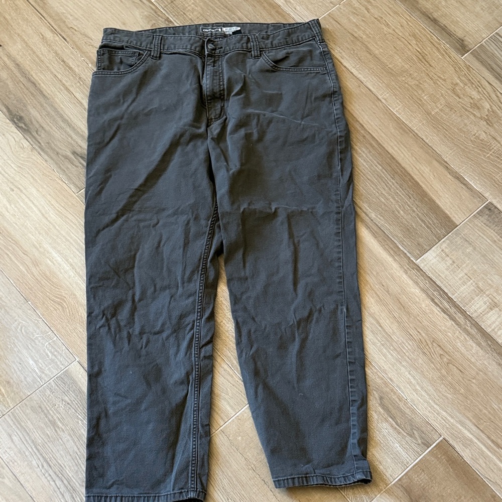 Men's Dark Gray Chinos